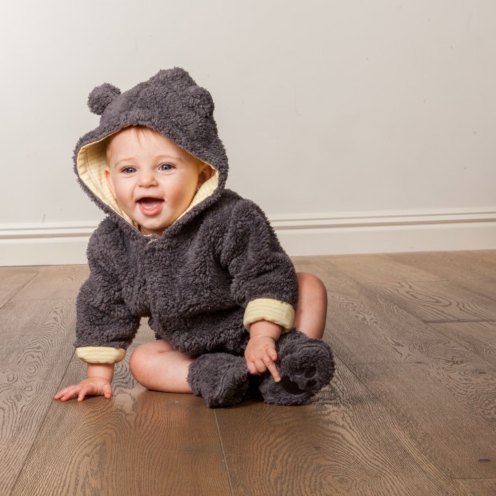 Magnetic Me Minky Magnetic Jacket baby 0-6 months fleece with cotton lining